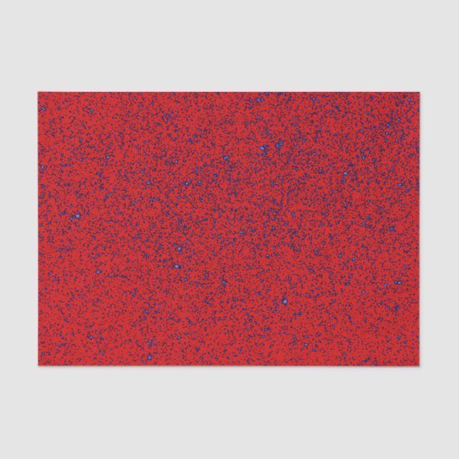 Papel De Seda Blue Sparkle-Red (Frente )