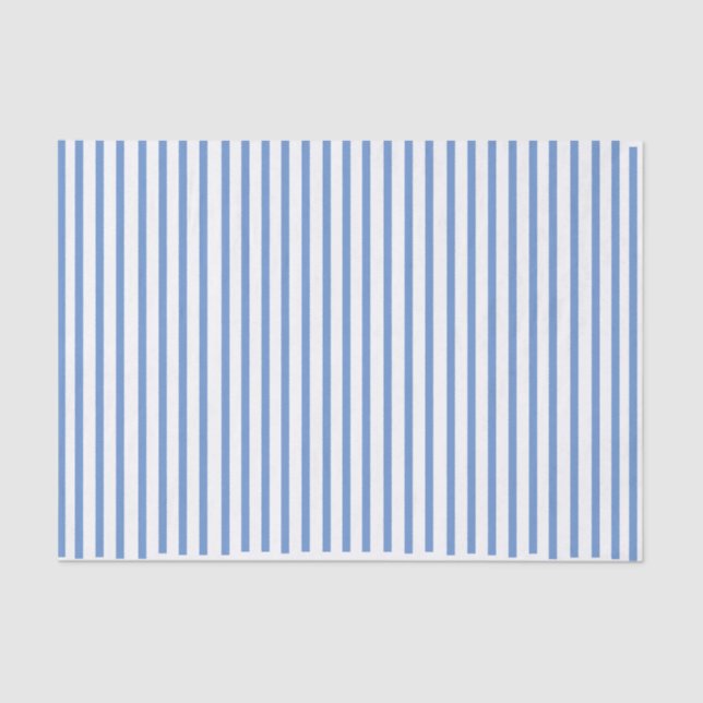 Papel De Seda Blue Striped (Frente )