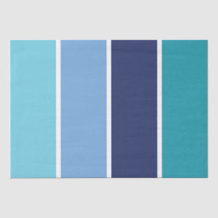 Papel De Seda Blue Striped