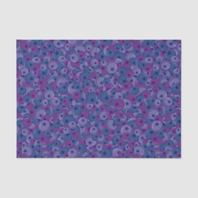 Papel De Seda Blueberry Medley (Frente )