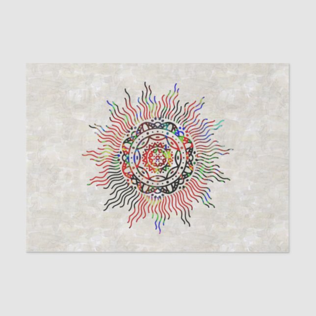 Papel De Seda Boas vibrações (Frente )