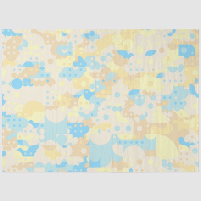 Papel De Seda Boho Pattern  (Frente )
