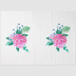 Papel De Seda Boho Skull and Flowers Series Design 11