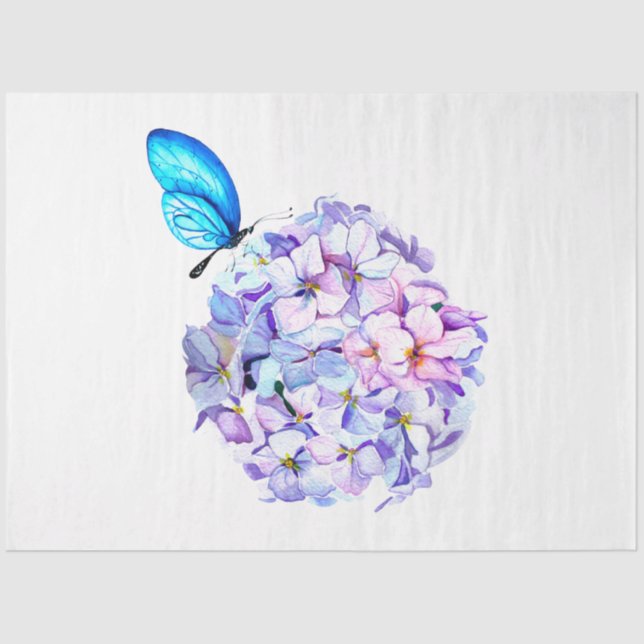 Papel De Seda Boho Skull and Flowers Series Design 16 (Frente )