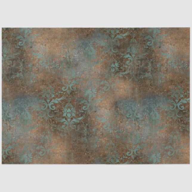 Papel De Seda Boho Skull Series Design 11 (Frente )