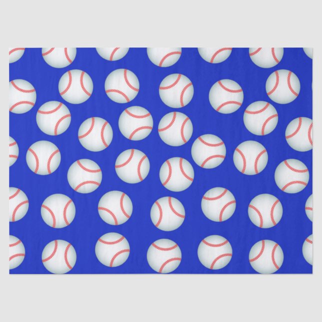 Papel De Seda Bolas de beisebol (Frente )