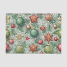 BOLAS DE NATAL VERMELHAS E VERDES ESTRELAS FLOR DE