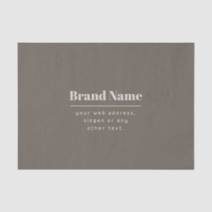 Papel De Seda Bold Modern Dark & Light Beige Marca ou empresa