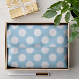 Papel De Seda Bolinhas azuis, Padrão de Bolinhas, Pontos, pontos