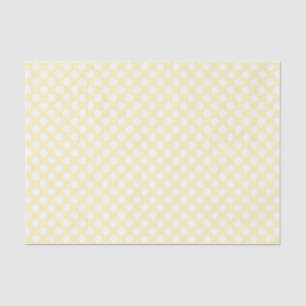 Papel De Seda Bolinhas branca sem falhas - Fundo personalizável