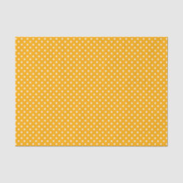 Papel De Seda Bolinhas De Creme Em Amarelo