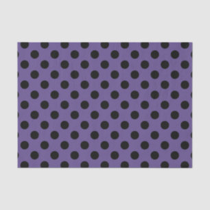 Papel De Seda Bolinhas pretas no ultravioleta