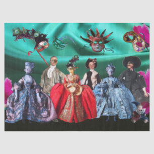 PAPEL DE SEDA BOMBAS ANTIGAS ITALIANAS, MÁSCARAS MASCARADA