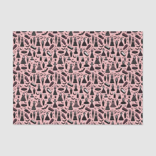 Papel De Seda Bonecas Vampiras (Frente )
