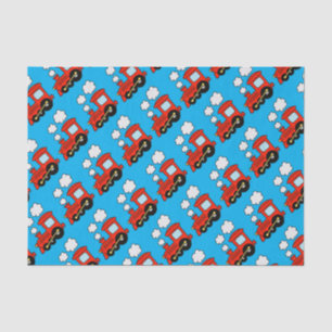 Papel De Seda Bonito coro vermelho choo treinando presente de an