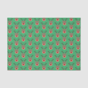 Papel De Seda Bonito Rudolf, o recheio de presentes de Natal das