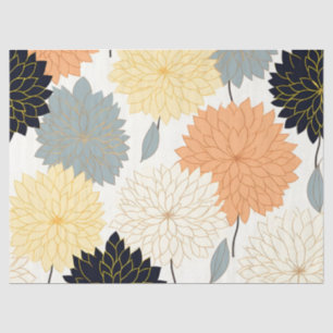 Papel De Seda Bonito Vintage inspirada Pastel Dahlia