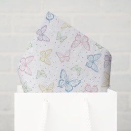 Papel De Seda Borboleta