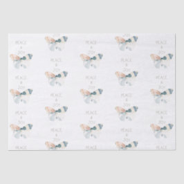 Papel De Seda Borboleta da Paz e Joy