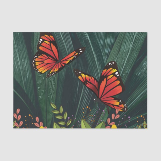 Papel De Seda Borboleta Monarch Feb 6_21 (Frente )