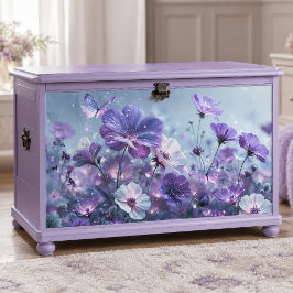 Papel De Seda Borboleta Violeta Brilhante Decoupage de Prado