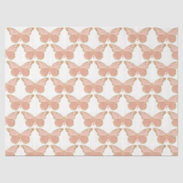 Papel De Seda Borboletas da Glitter Series Design 3