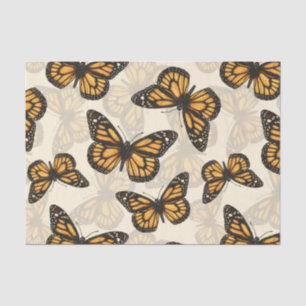 Papel De Seda Borboletas de monarca