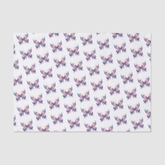 Papel De Seda Borboletas Whimsic (Frente )