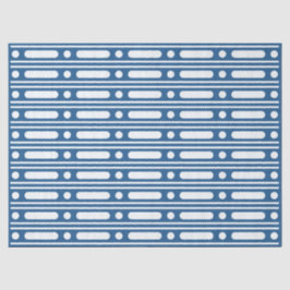 Papel De Seda Borda de Pontos de Relevo em Azul Claro em Decoupa