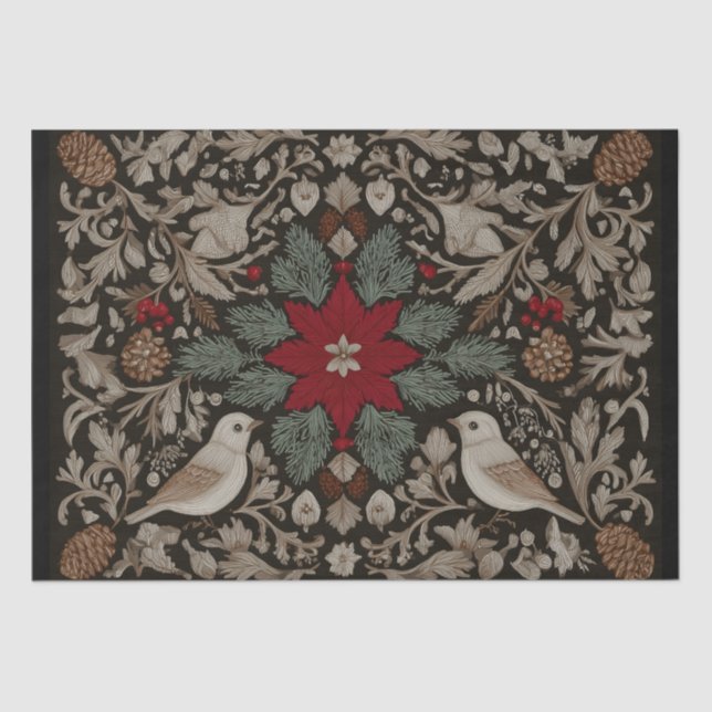 Papel De Seda Bordados Festivos (Frente )