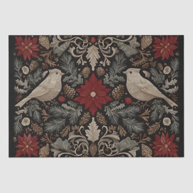 Papel De Seda Bordados Festivos (Frente )