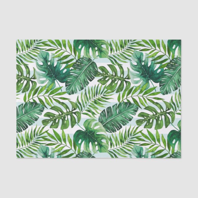 Papel De Seda Botânica Tropical de Moderna (Frente )