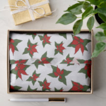 botânico floral vermelho de Natal