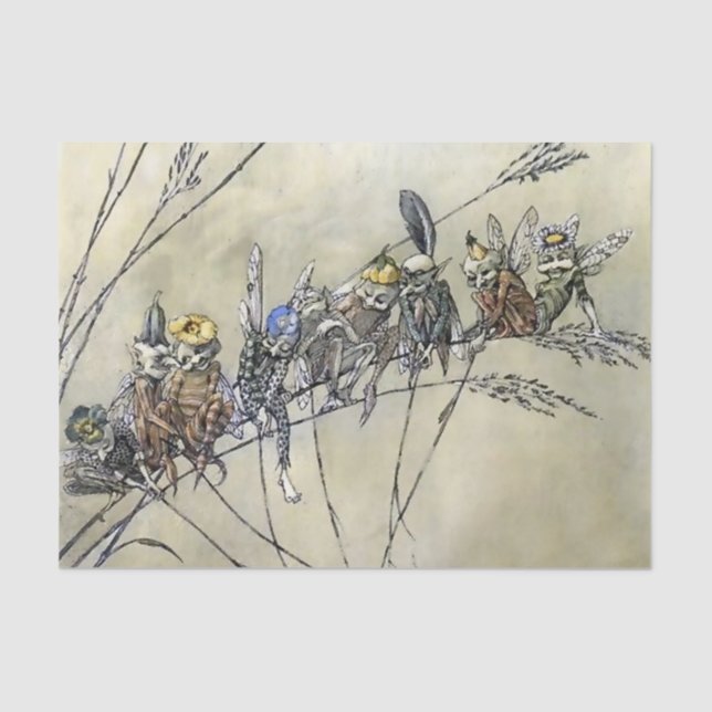 Papel De Seda "Bother the Gnat" de A Carse Duncan (Frente )