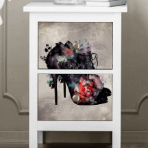 Boudoir | Botas de alto salto das Rosas vermelhas 