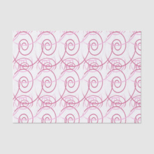 Papel De Seda Branco cor-de-rosa 10" do redemoinho X 15" lenço