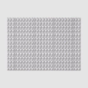 Papel De Seda Branco e preto