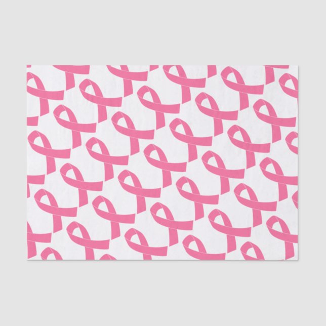 Papel De Seda breast-cancer-ribbon (Frente )