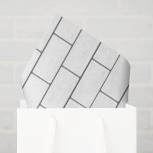 Papel De Seda Bricks de Arquitetura Artisan Modern Multiuse