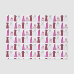 Papel De Seda Brigada do Partido Bridal Bridesmaid Flowergirl