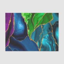 Brilhante azul, roxo e verde de agitação de pavão