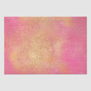 Papel De Seda Brilhante Dourado rosa brilhante