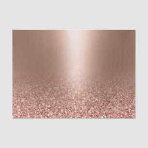 Papel De Seda Brilho Cor-de-Rosa Inferior Dourado rosa
