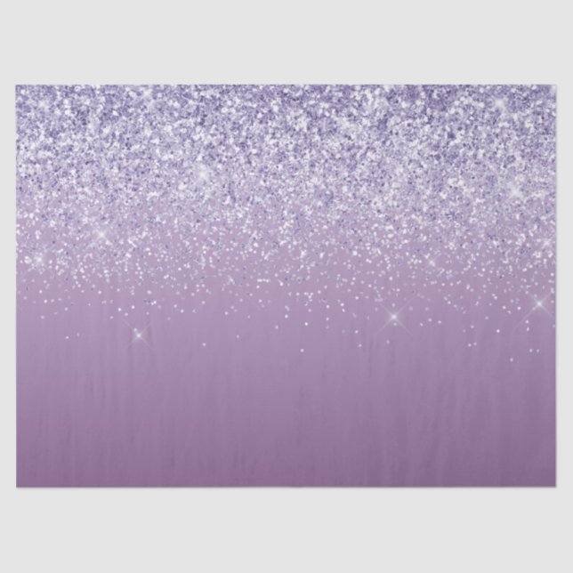 Papel De Seda Brilho de Ombre Roxo (Frente )