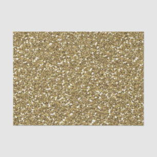Papel De Seda Brilho Dourado 1