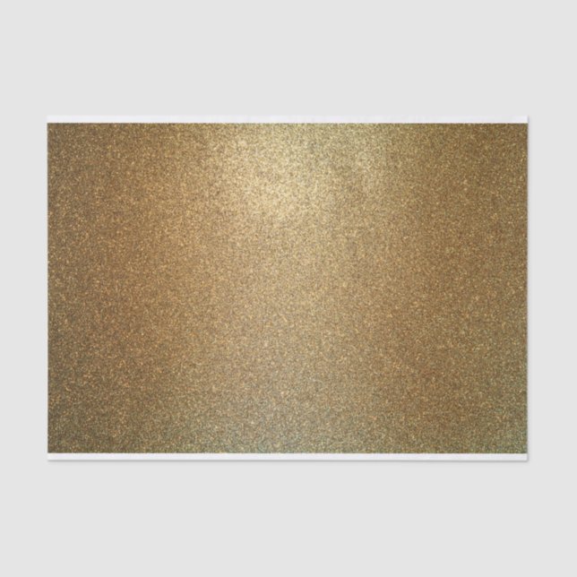 Papel De Seda Brilho Dourado Elegante (Frente )