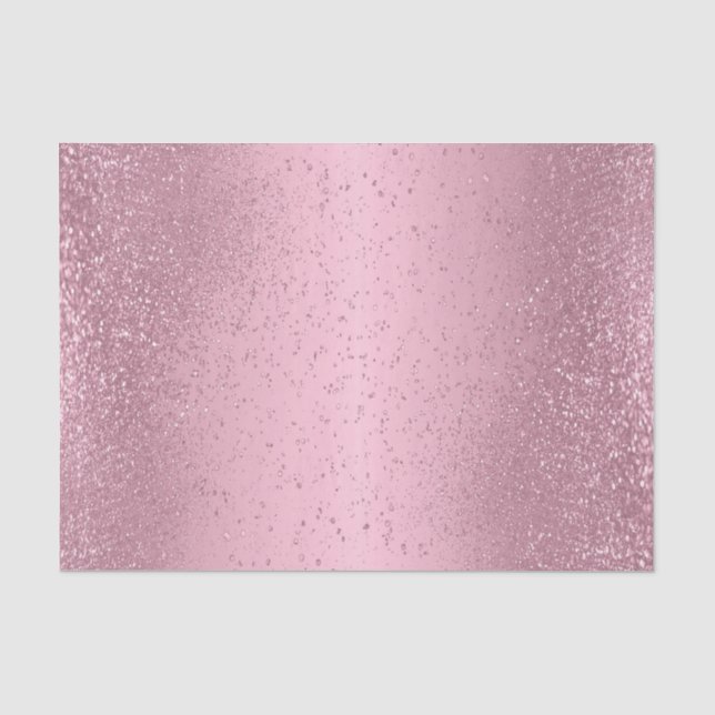 Papel De Seda Brilho Rosa no Plano de Fundo do Gradiente (Frente )