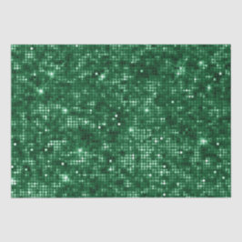 Papel De Seda Brilho Verde Feriado Natal Brilho