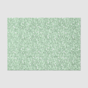 Papel De Seda Brilho verde suave e cintilação