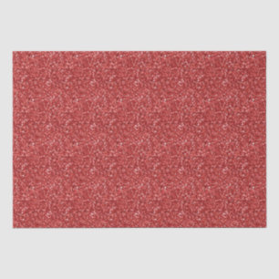 Papel De Seda Brilho Vermelho